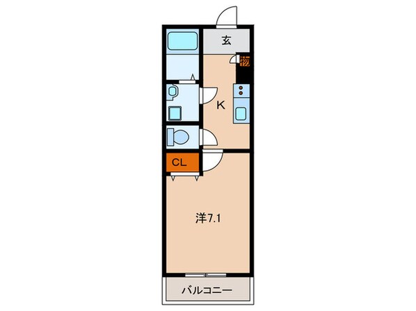 ARPEGGIO東須磨の物件間取画像